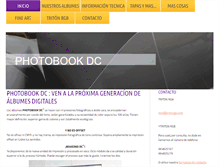 Tablet Screenshot of photobookdc.com
